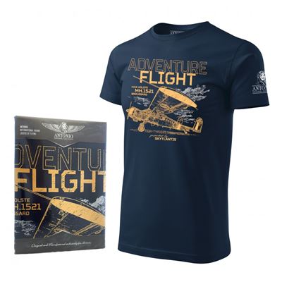 Koszulka ADVENTURE FLIGHT BLUE