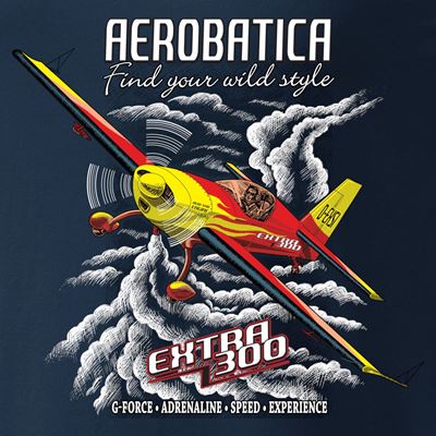 Koszulka EXTRA 300 BLUE