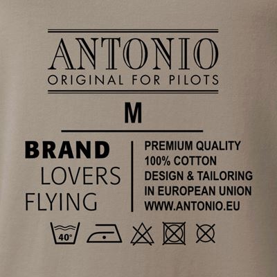 T-shirt PILOT BROWN