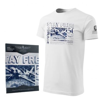Koszulka STAY FREE WHITE