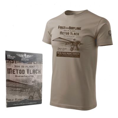 T-shirt METOD VLACH VINTAGE BROWN