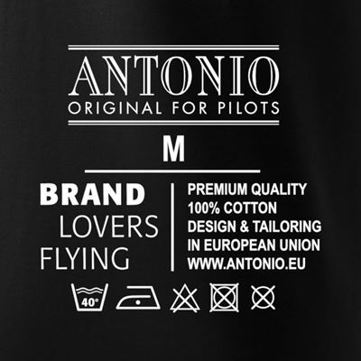 T-shirt LOCKHEED L-10 ELECTRA BLACK