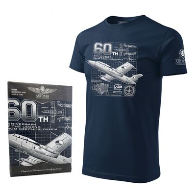 Koszulka trenera odrzutowców L-29 DELFIN BLUE