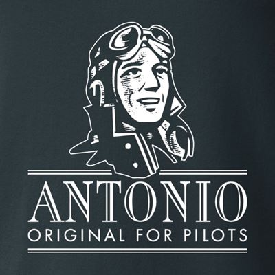 Koszulka TURBO PROPELLER z samolotem A-29B Super Tucano SZARA ANTONIO® 0214881 3