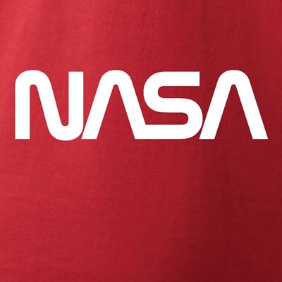 Koszulka z logo NASA CZERWONA ANTONIO® 0214971 2