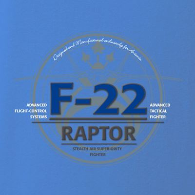 Koszulka F-22 RAPTOR BLUE