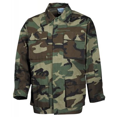 Bluza US cut BDU rip-stop WOODLAND