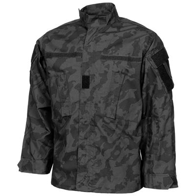Bluza US ACU rip-stop NIGHT CAMO