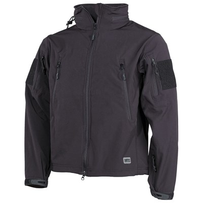 Kurtka softshell SCORPION BLACK
