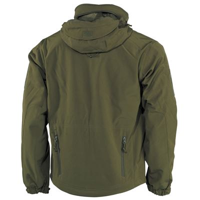 Kurtka softshell SCORPION GREEN