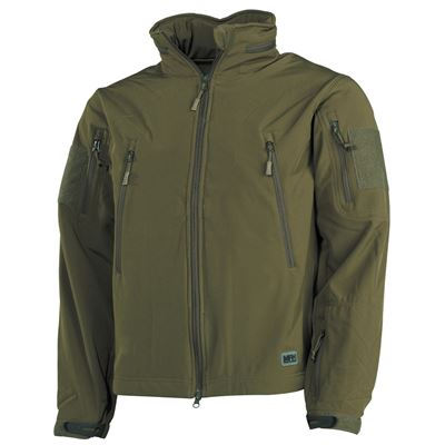Kurtka softshell SCORPION GREEN