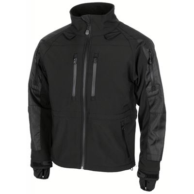 Kurtka softshell PROTECT CZARNA