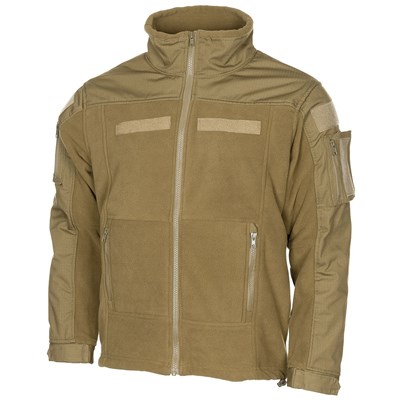 Taktyczna kurtka polarowa COMBAT COYOTE
