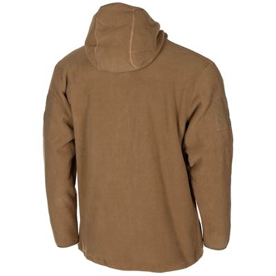 FLEECE bluza z kapturem zapinana na zamek TACTICAL COYOTE