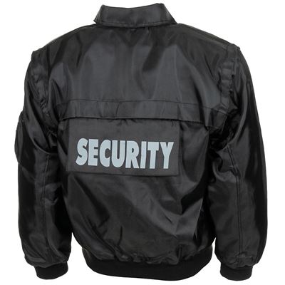 Kurtka SECURITY CZARNA