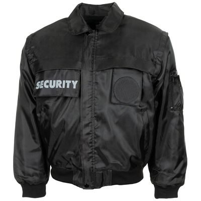 Kurtka SECURITY CZARNA