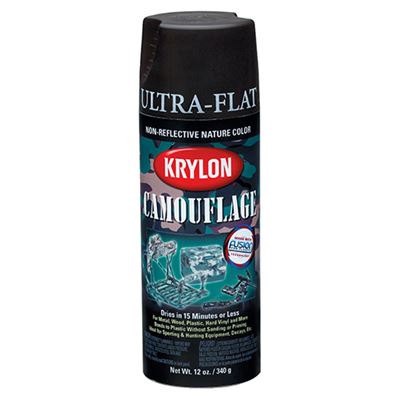 KRYLON farba maskująca w sprayu CZARNA