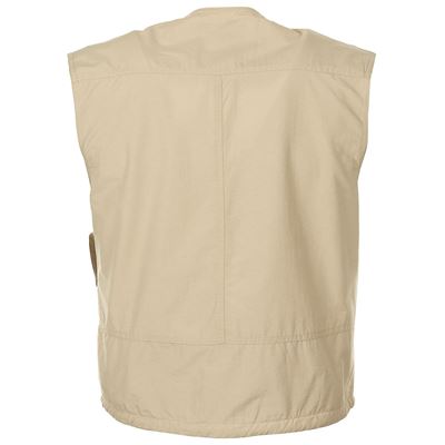 Kamizelka Outdoor Microfaser PÍSKOVÁ