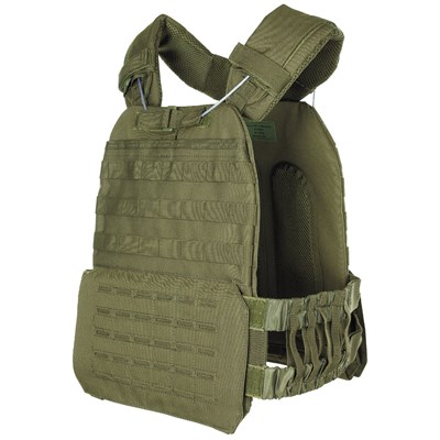 Kamizelka taktyczna LASER MOLLE ZIELONA