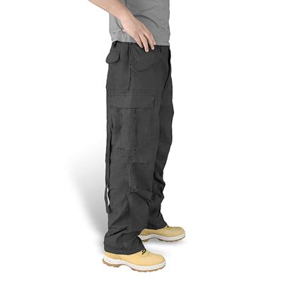 Spodnie VINTAGE FATIGUE CZARNE