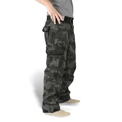Spodnie PREMIUM VINTAGE BLACK CAMO