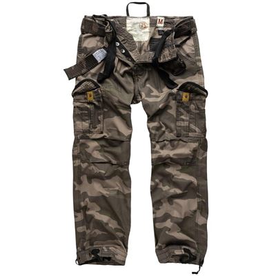 Spodnie PREMIUM VINTAGE BLACK CAMO