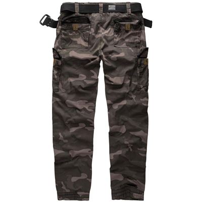 Spodnie PREMIUM SLIMMY BLACK CAMO