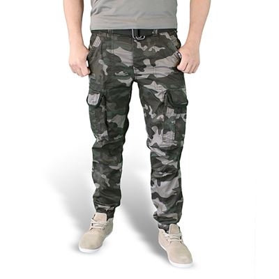 Spodnie PREMIUM SLIMMY BLACK CAMO