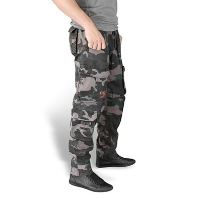 Spodnie AIRBORNE SLIMMY BLACK CAMO