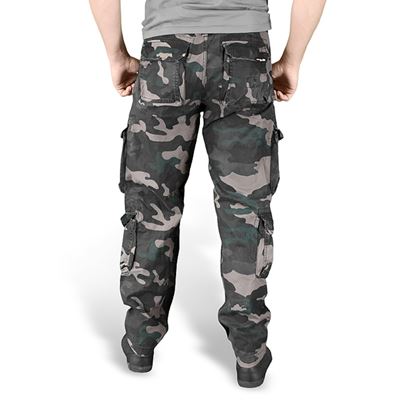 Spodnie AIRBORNE SLIMMY BLACK CAMO