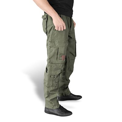 Spodnie AIRBORNE SLIMMY ZIELONE
