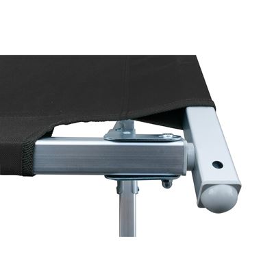 Łóżko polowe model US CAMP składane 600D wraz z torbą BLACK