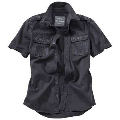 RAW VINTAGE koszulka z krótkim rękawem BLACK