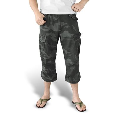 Spodenki ENGINEER VINTAGE 3/4 BLACK CAMO