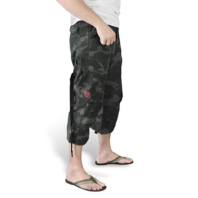 Spodenki ENGINEER VINTAGE 3/4 BLACK CAMO