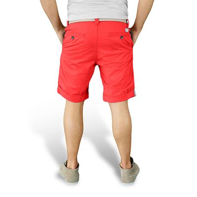 Szorty XYLONTUM CHINO CZERWONE