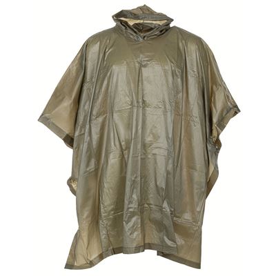 Ponczo winylowe 200 x 127 cm, 0,12 mm, OLIV