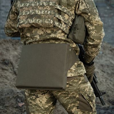 Podkładka do siedzenia z paskiem ZIELONA RANGER GREEN M-TAC 10001001 20