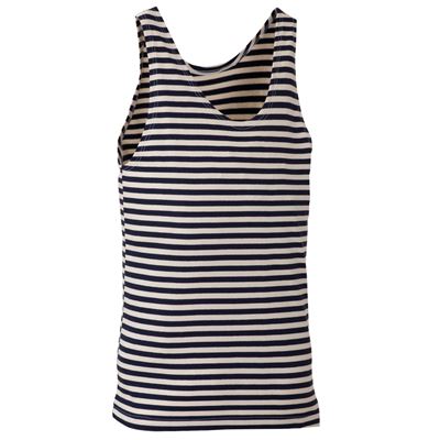 Tank top w paski MARINE DARK BLUE