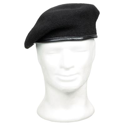 Czapka BW wełniana CZARNA