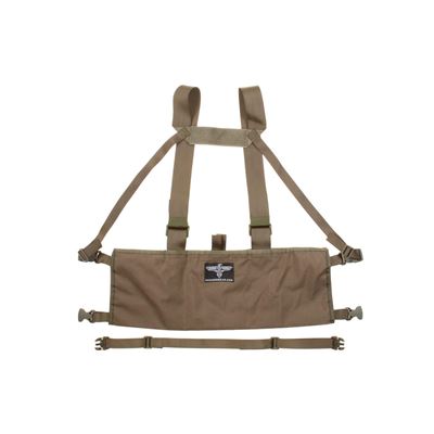 Kamizelka typu chest rig MOLLE PALS, lekka tkanina 600D RANGER GREEN INVADERGEAR 1010737-20 2