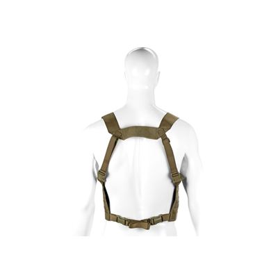 Kamizelka typu chest rig MOLLE PALS, lekka tkanina 600D RANGER GREEN INVADERGEAR 1010737-20 6