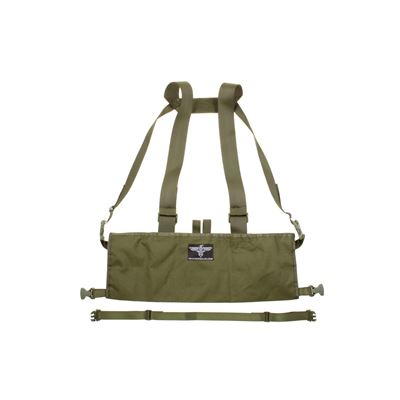 Kamizelka typu chest rig MOLLE PALS, lekka tkanina 600D OLIVE DRAB INVADERGEAR 1010737-22 2