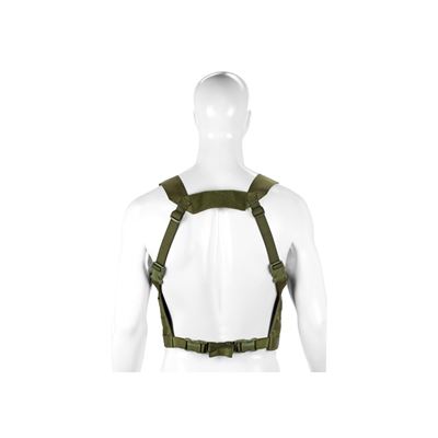 Kamizelka typu chest rig MOLLE PALS, lekka tkanina 600D OLIVE DRAB INVADERGEAR 1010737-22 6