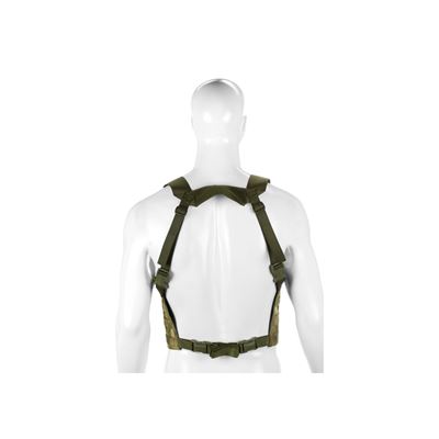 Kamizelka typu chest rig MOLLE PALS, lekka tkanina 600D EVERGLADE INVADERGEAR 1010737-65 6