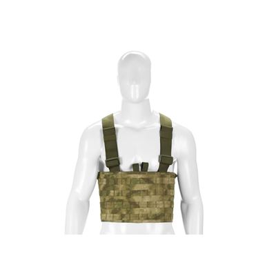 Kamizelka typu chest rig MOLLE PALS, lekka tkanina 600D EVERGLADE INVADERGEAR 1010737-65 3