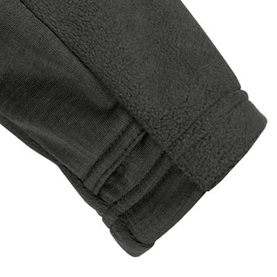 Kurtka MERIDIAN FLEECE zapinana na zamek błyskawiczny CZARNA