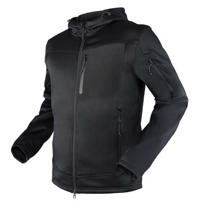 Bluza z kapturem CIRRUS TECHNICAL FLEECE zapinana na zamek BLACK