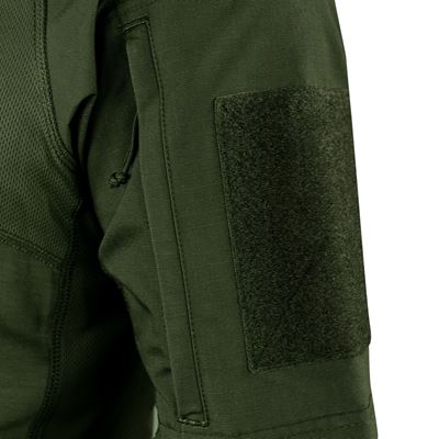 Koszulka taktyczna COMBAT z krótkim rękawem, ZIELONA