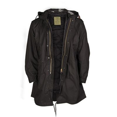 Kurtka US M51 FISHTAIL z podpinką i kapturem BLACK